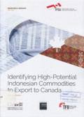 Identifying high-potential Indonesian commodoties to export to Canada