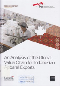 An analysis of the global value chain for Indonesia apparel exports