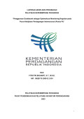 LAPORAN AKHIR AKSI PERUBAHAN PELATIHAN KEPEMIMPINAN PENGAWAS “Penggunaan Dashboard sebagai Optimalisasi Monitoring Kegiatan pada Pusat Kebijakan Perdagangan Internasional (Puska PI)”